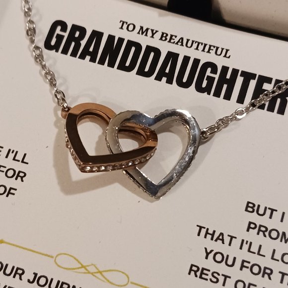 NWT! Beautiful Granddaughter Necklace from Grandpa - Picture 6 of 9